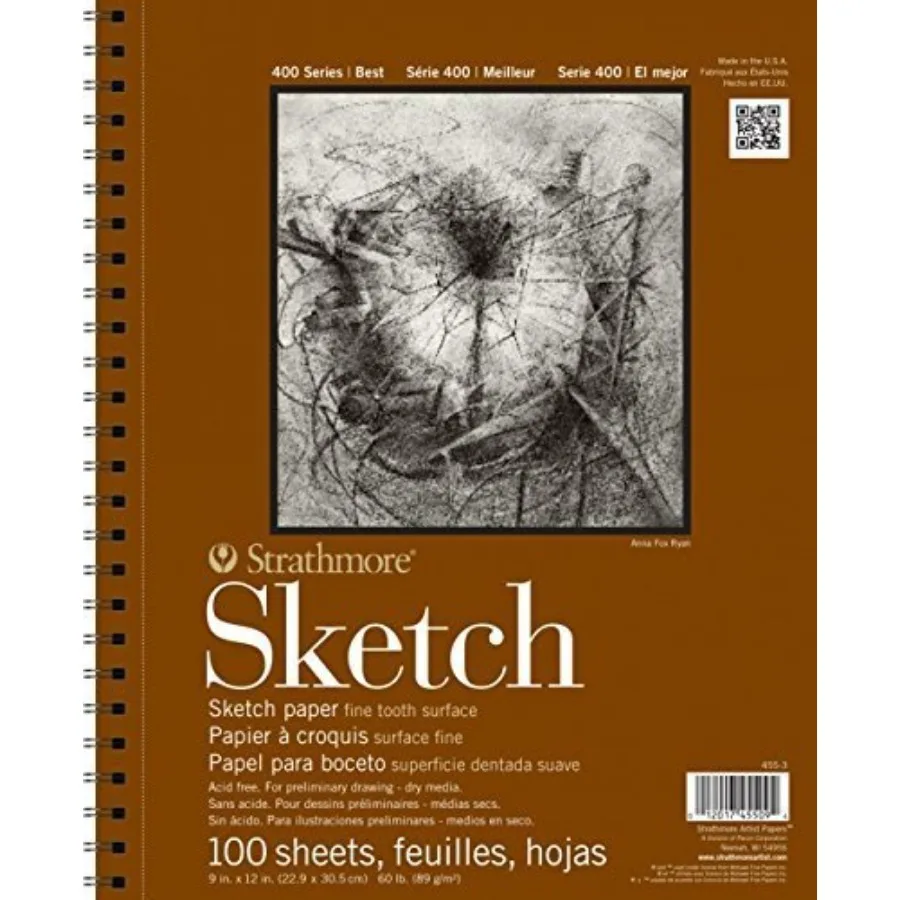 Series 400 Sketch Pad 9 in. x 12 in. 100 Sheets per Pad (White (4-Pack))
Series 400 Sketch Pad 9 in. x 12 in. 100 Sheets per Pad (White (4-Pack))