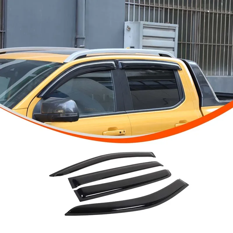 4Pcs ABS Black For Ford Ranger 2024-2026+ Car Styling Wind Shields Sun Rain Guards Side Wind Deflector Car Exterior Accessories
4Pcs ABS Black For Ford Ranger 2024-2026+ Car Styling Wind Shields Sun Rain Guards Side Wind Deflector Car Exterior Accessories