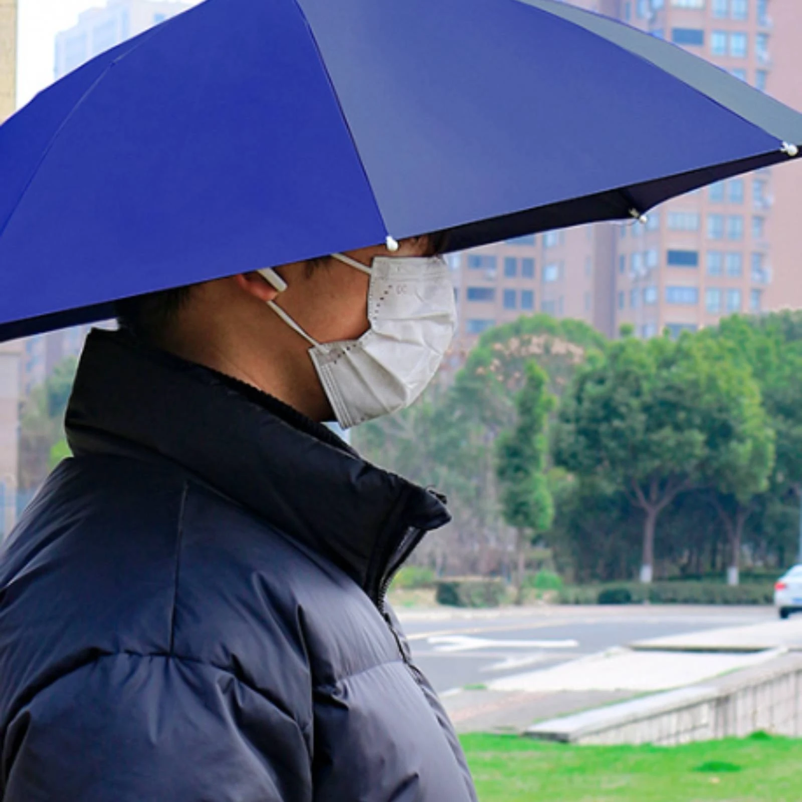 Head-Worn Umbrella Hat Fiberglass Frame Handshands-off Umbrella Hat Wearable Gear Lightweight Waterproof for Adults
Head-Worn Umbrella Hat Fiberglass Frame Handshands-off Umbrella Hat Wearable Gear Lightweight Waterproof for Adults