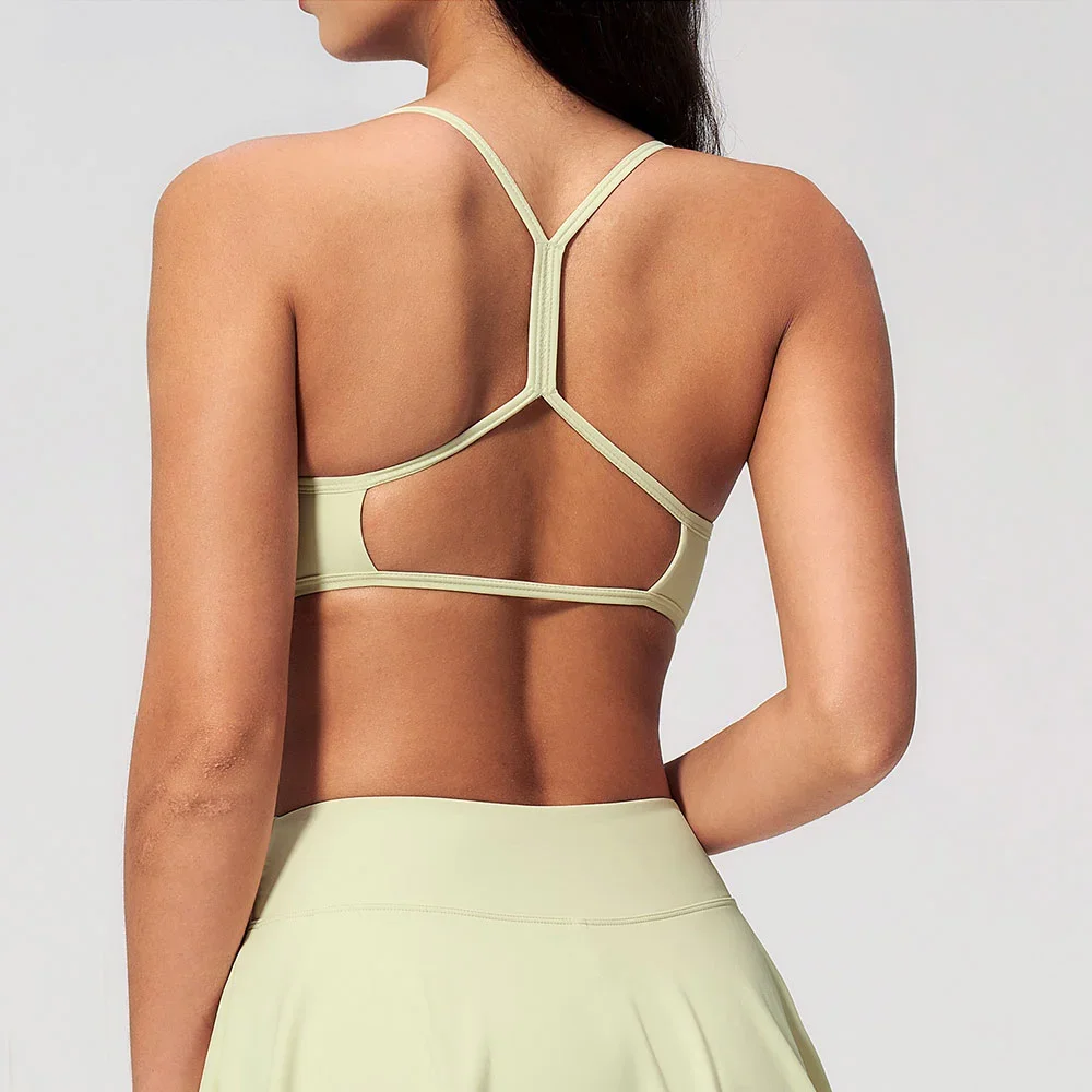 Sexy Backless Yoga Bras Women Fitness Race Back Sports Bras Padded Nylon Top Workout Bra Breathable Underwear For Women Gym Tops
Sexy Backless Yoga Bras Women Fitness Race Back Sports Bras Padded Nylon Top Workout Bra Breathable Underwear For Women Gym Tops