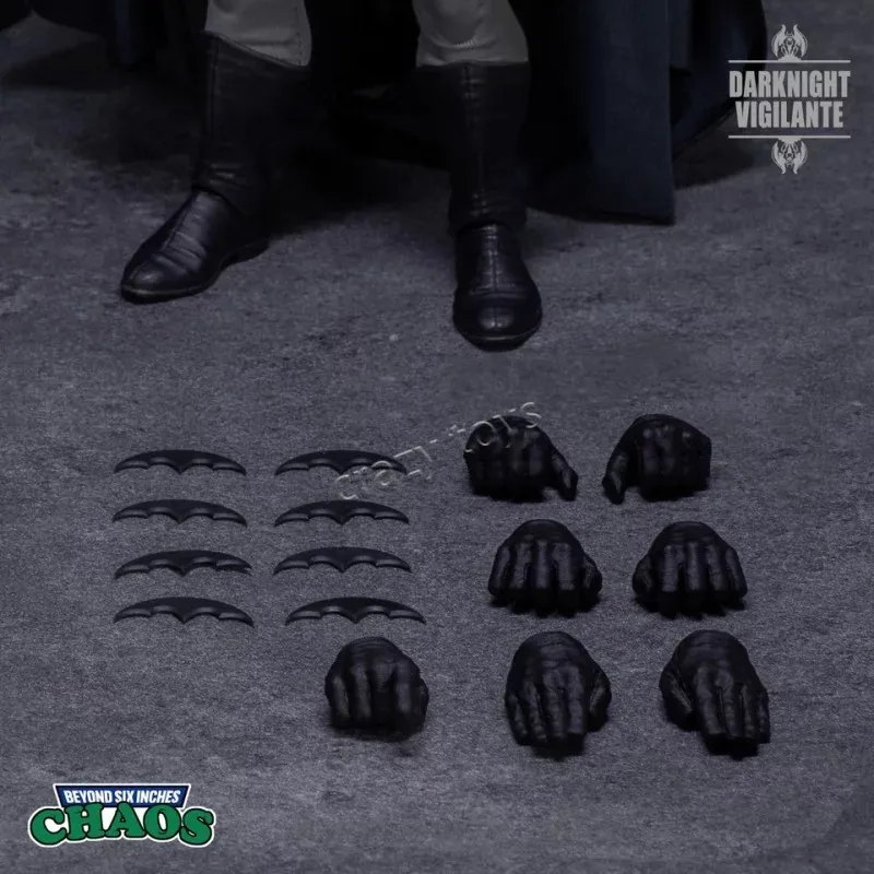 【In Stock】CHAOS 002 Darknight Vigilante Black Batman 1/12 Scale Collectible Movie Action Figure Model Toy
【In Stock】CHAOS 002 Darknight Vigilante Black Batman 1/12 Scale Collectible Movie Action Figure Model Toy