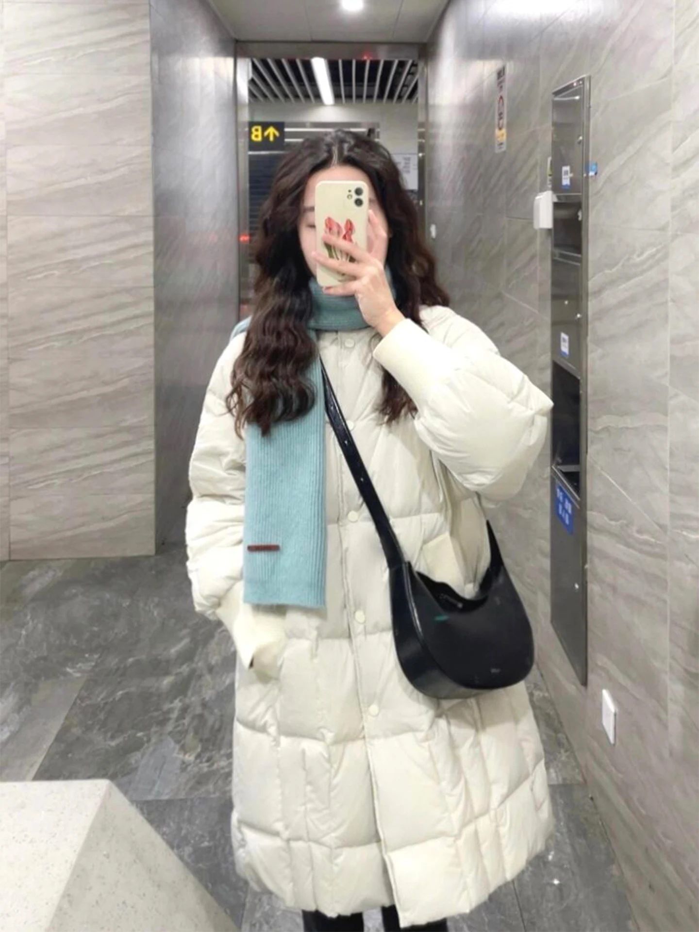 Thiened down Cotton Jaet Women's Medium Long Coat Warm Sli Casual round Ne Single Button Long Sve Winter Coat
Thiened down Cotton Jaet Women's Medium Long Coat Warm Sli Casual round Ne Single Button Long Sve Winter Coat