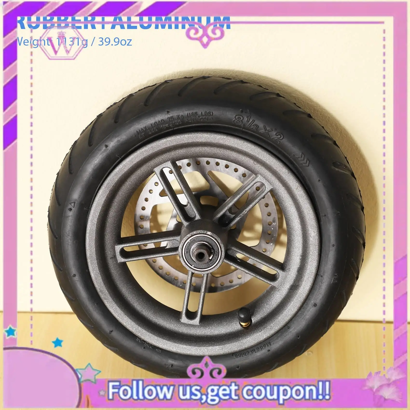 A90U-Electric Scooter Tyre With Disc Brake Disc Scooter Pneumatic Tire Rear Wheel Disc Brake Tyre For Xiaomi M365 Electric Scoot
A90U-Electric Scooter Tyre With Disc Brake Disc Scooter Pneumatic Tire Rear Wheel Disc Brake Tyre For Xiaomi M365 Electric Scoot