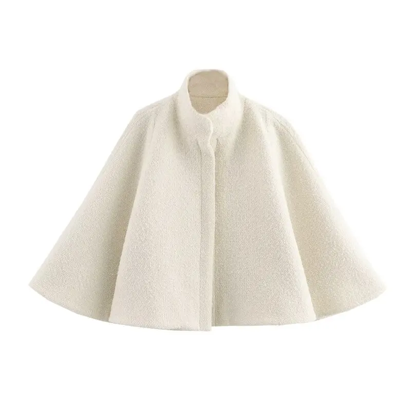 Winter 2024 Women's Wool Blend Loose Fit Stand Collar Cloak Jaet New Arrival Versatile ort Outerwear Faionable Ladies' ...
Winter 2024 Women's Wool Blend Loose Fit Stand Collar Cloak Jaet New Arrival Versatile ort Outerwear Faionable Ladies' ...