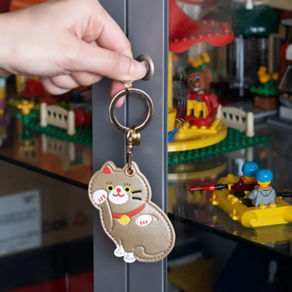 Lovely Fruit Kitty Access Card Holder Leather Flower Fortune Cat Pendant Keyring Meow Peach Access Control Card Pendant Keyfob
Lovely Fruit Kitty Access Card Holder Leather Flower Fortune Cat Pendant Keyring Meow Peach Access Control Card Pendant Keyfob
