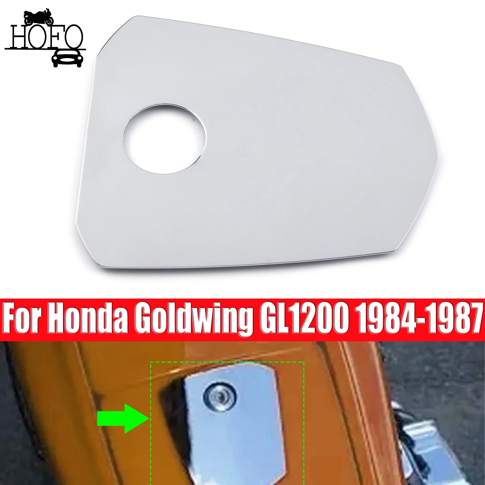 For Honda Goldwing GL1200 1984-1987 Motorcycle Fuel Door Accent Trim
For Honda Goldwing GL1200 1984-1987 Motorcycle Fuel Door Accent Trim