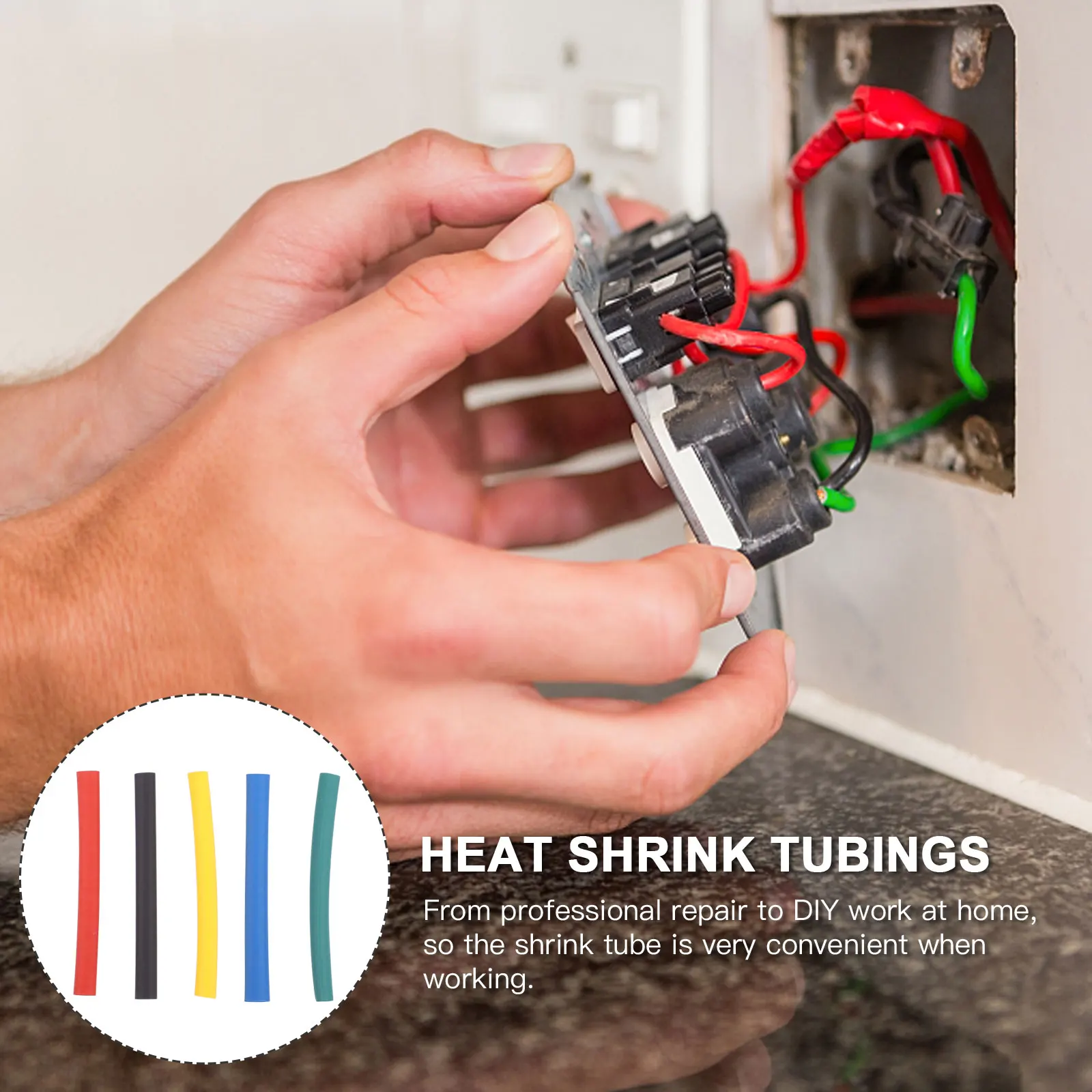 410pcs Heat Shrink Tube Kit Cable Sleeve Wire Wrap Tubing Soldering Insulation Electrical Repair Tools
410pcs Heat Shrink Tube Kit Cable Sleeve Wire Wrap Tubing Soldering Insulation Electrical Repair Tools