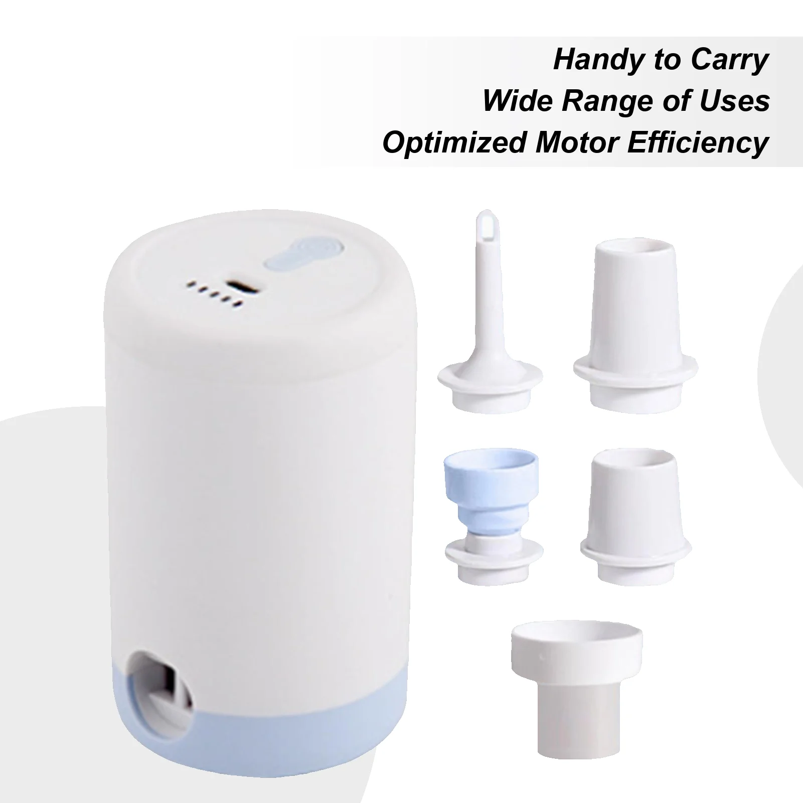 Mini Air Pump Electric Balloon Inflator Cordless Portable Inflator Air Extractor For Clothes Comforter Storage Raft Basketball
Mini Air Pump Electric Balloon Inflator Cordless Portable Inflator Air Extractor For Clothes Comforter Storage Raft Basketball