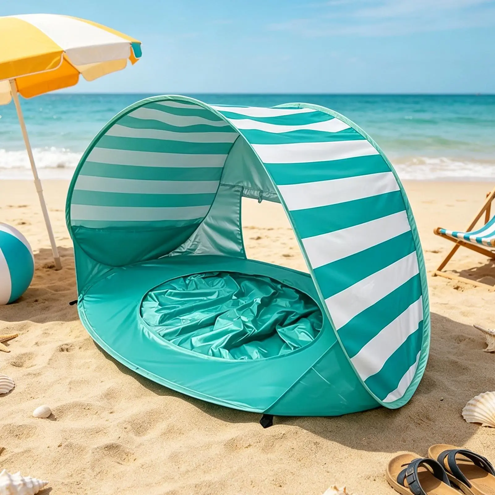 Pop-up Beach Sun Shelter Beach Tent UV protection UPF 50 Beach sunshade Pool Outdoor Shade Tent Picnic garden beach sunshade
Pop-up Beach Sun Shelter Beach Tent UV protection UPF 50 Beach sunshade Pool Outdoor Shade Tent Picnic garden beach sunshade