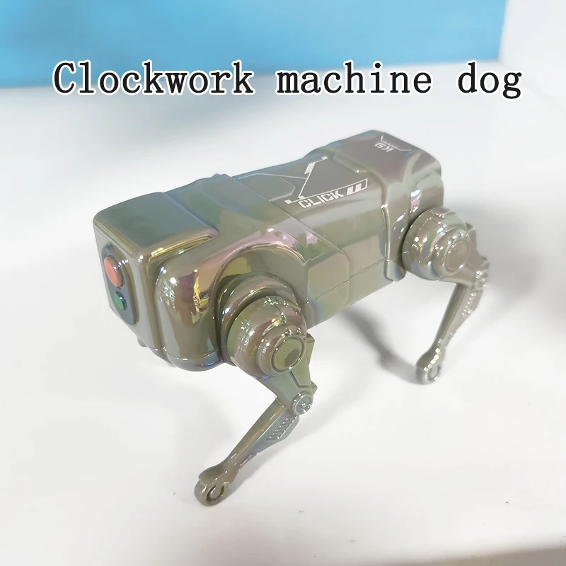 Clockwork toy Biomimetic robotic dog model walking machine dog adults stress relief toy Pet Theme collection
Clockwork toy Biomimetic robotic dog model walking machine dog adults stress relief toy Pet Theme collection