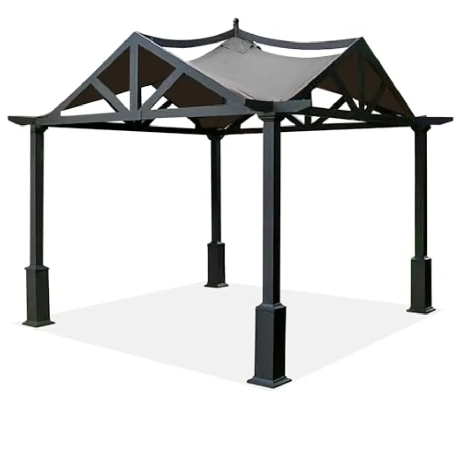 Replacement Top Fit for Lowe's Allen Roth 10X10 Ft Gazebo Model #GF-12S039B/ GF-9A037X, Gray
Replacement Top Fit for Lowe's Allen Roth 10X10 Ft Gazebo Model #GF-12S039B/ GF-9A037X, Gray