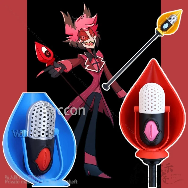 Anime Habin Cosplay Hotel Costume ALASTOR 3D Props Microphones Adult Prop Woman Men Halloween Christmas Gifts Party Customized
Anime Habin Cosplay Hotel Costume ALASTOR 3D Props Microphones Adult Prop Woman Men Halloween Christmas Gifts Party Customized