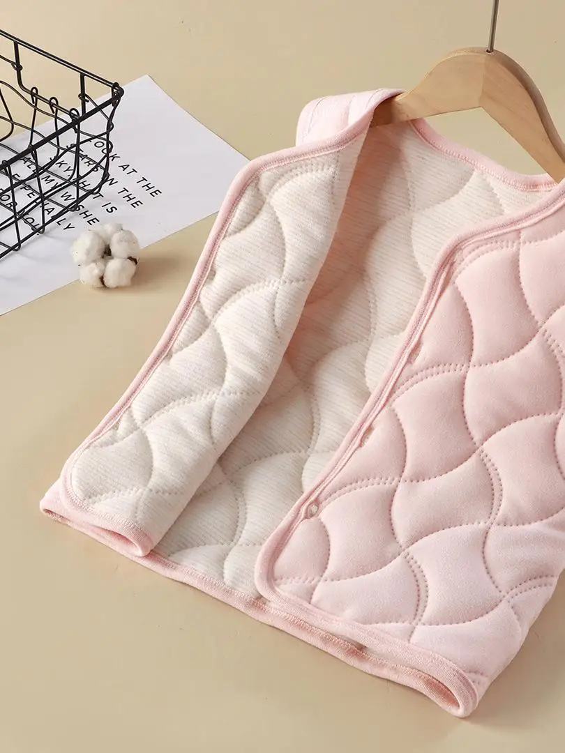 Детский теплый жилет на подкладке, новый зимний жилет, повседневная внутренняя одежда, футболка, хлопковый жилет для мальчиков и девочек, хлопковый жилет
Детский теплый жилет на подкладке, новый зимний жилет, повседневная внутренняя одежда, футболка, хлопковый жилет для мальчиков и девочек, хлопковый жилет