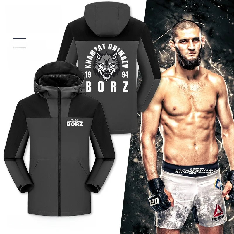 Мужская тренировочная ветровка Wolf King Chimaev Theme Jaet Training 3-в-1 с воротником-стойкой, на молнии, из полиэстера
Мужская тренировочная ветровка Wolf King Chimaev Theme Jaet Training 3-в-1 с воротником-стойкой, на молнии, из полиэстера