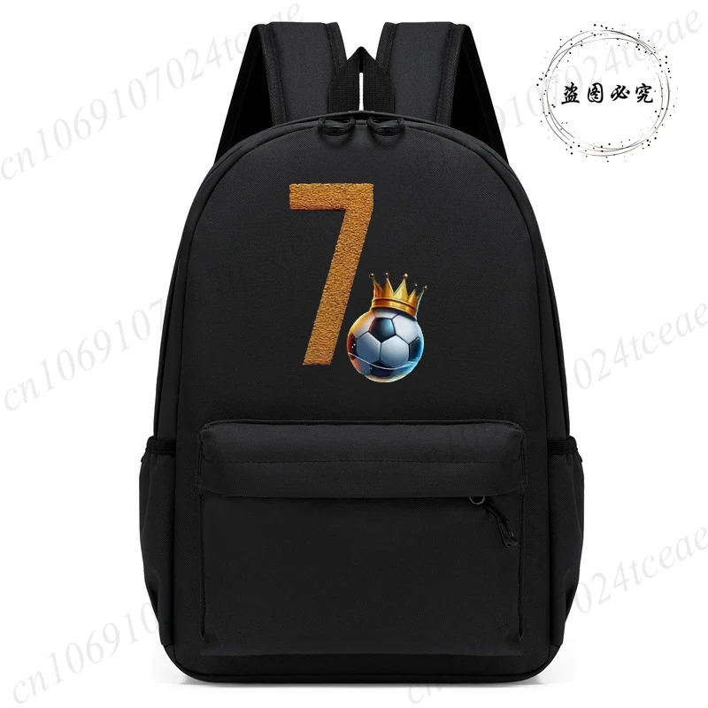 Crowned Soccer Ball Caroon Schoolbag Child Kids Backpack Small Cartoon Travel Bag Back To School Children Kindergarten Bookbag
Crowned Soccer Ball Caroon Schoolbag Child Kids Backpack Small Cartoon Travel Bag Back To School Children Kindergarten Bookbag