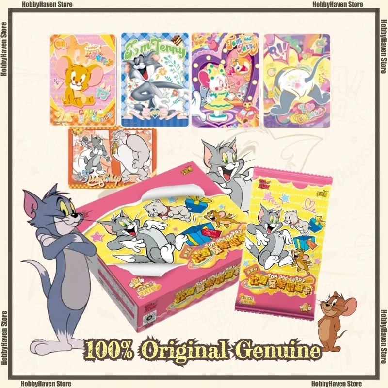In Stock Card Game Tom and Jerry Happy Enemy Collection Cards and Fun Pack 2 Official Anime Peripheral Cards Collection Gift
In Stock Card Game Tom and Jerry Happy Enemy Collection Cards and Fun Pack 2 Official Anime Peripheral Cards Collection Gift