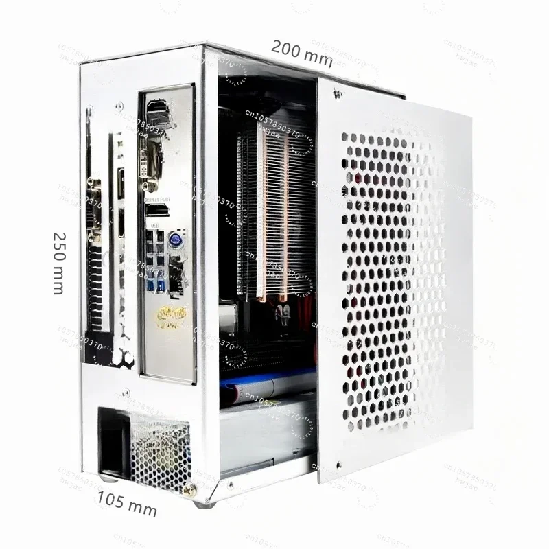 Компактный игровой корпус S3 ITX из алюминия, 5 литров, с ручкой, поддержка RTX3060/13600, формат A4
Компактный игровой корпус S3 ITX из алюминия, 5 литров, с ручкой, поддержка RTX3060/13600, формат A4