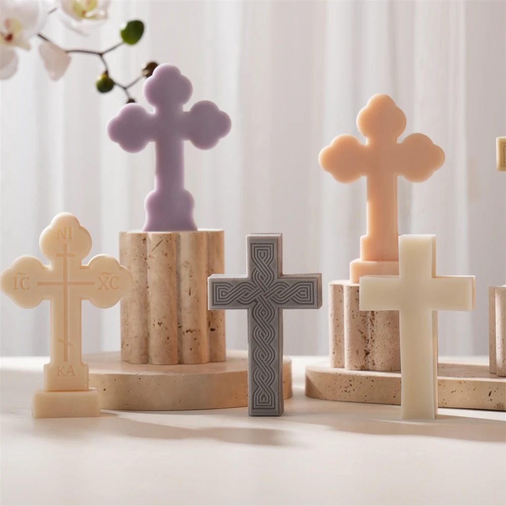 Standing Cross Candle Silicone Mold Home Decor Gift Cross Soy Wax Mould
Standing Cross Candle Silicone Mold Home Decor Gift Cross Soy Wax Mould