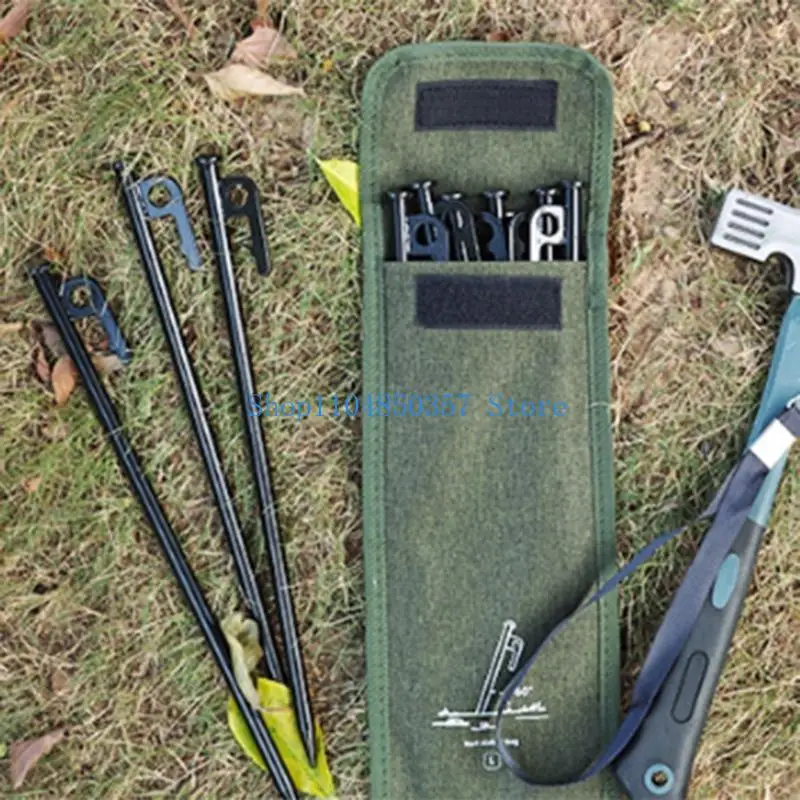 652F 2Pcs Tent Stake Storage Bag Camping Peg Organizers Ground Nails Carry Case
652F 2Pcs Tent Stake Storage Bag Camping Peg Organizers Ground Nails Carry Case