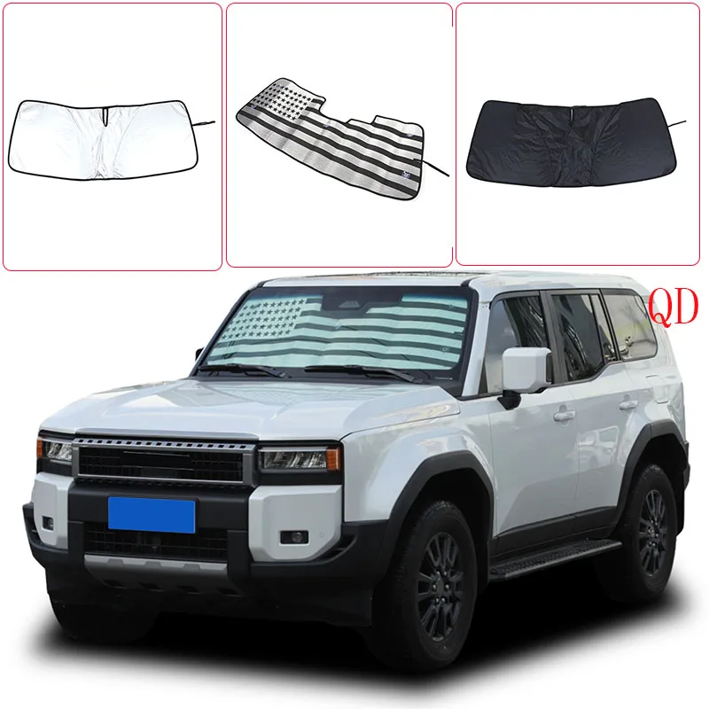 Aluminum Foil/Silver Tape For Toyota Land Cruiser Prado 250 LC250 2024+ Car Front Windshield UV Sunshade Decorative Accessories
Aluminum Foil/Silver Tape For Toyota Land Cruiser Prado 250 LC250 2024+ Car Front Windshield UV Sunshade Decorative Accessories