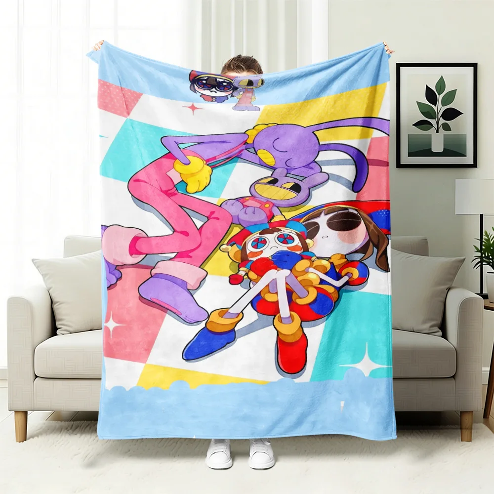 Hot The Amazing Digital Circus Anime Cozy Super Soft Flannel Blanket Funny Theme Warm Throw Blanket for Living Room Home Decor
Hot The Amazing Digital Circus Anime Cozy Super Soft Flannel Blanket Funny Theme Warm Throw Blanket for Living Room Home Decor