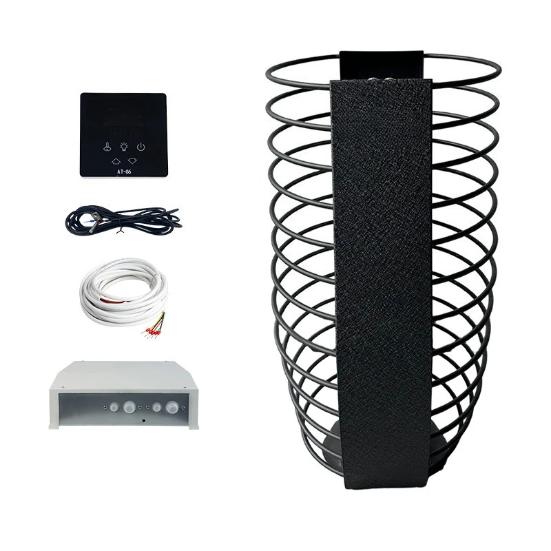 Stainless Steel Loop Electric Sauna Heater From AT86 3kw Power For Residential Sauna Use
Stainless Steel Loop Electric Sauna Heater From AT86 3kw Power For Residential Sauna Use