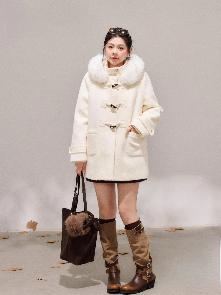 Комплект: зимняя модная верхняя одежда больших размеров и юбка, пальто из овчины с высоким воротником и пуговицами, утепленный шерстяной материал
Комплект: зимняя модная верхняя одежда больших размеров и юбка, пальто из овчины с высоким воротником и пуговицами, утепленный шерстяной материал