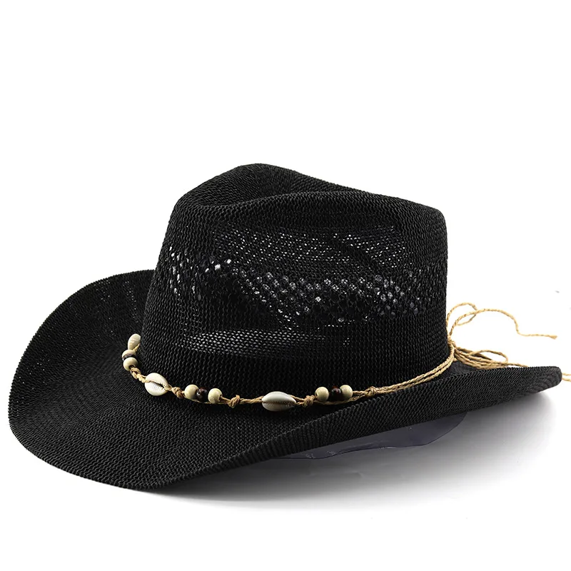 New summer Hollow out breathable straw hat fedoras For men hand knitting western cowboy hat traveling fishing cap women's hats
New summer Hollow out breathable straw hat fedoras For men hand knitting western cowboy hat traveling fishing cap women's hats