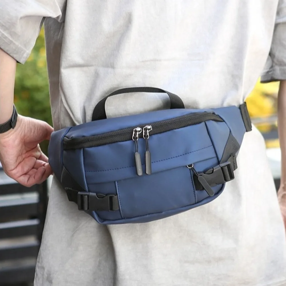 Multi-function Men Chest Bag Lightweight Solid Color Fanny Phone Pack Large Capacity Crossbody Bag Running Waist Bags Running
Multi-function Men Chest Bag Lightweight Solid Color Fanny Phone Pack Large Capacity Crossbody Bag Running Waist Bags Running