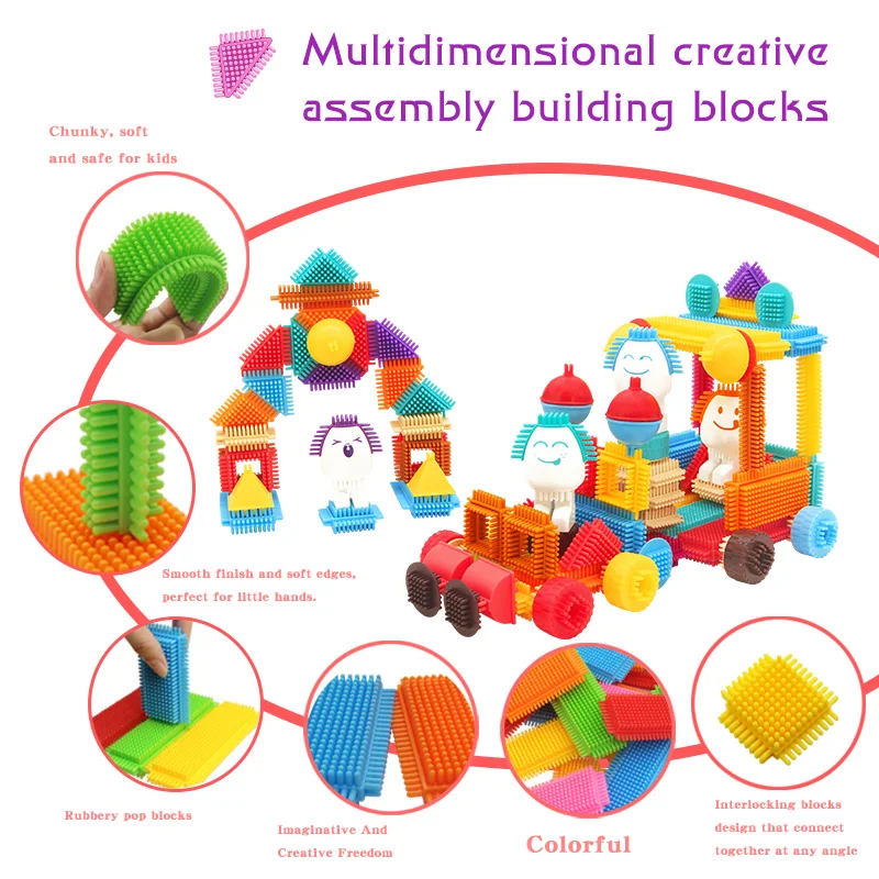Children's DIY Building Blocks Toys Interactive Modeling Bricks Toddler Development And Parent Child Assembly Boys Girls Gifts
Children's DIY Building Blocks Toys Interactive Modeling Bricks Toddler Development And Parent Child Assembly Boys Girls Gifts