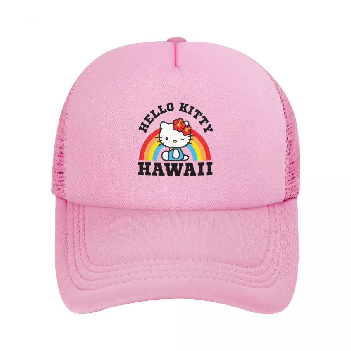 Personalized Hello Kitty Hawaii Rainbow Baseball Cap Sun Protection Men Women's Adjustable Trucker Hat Spring
Personalized Hello Kitty Hawaii Rainbow Baseball Cap Sun Protection Men Women's Adjustable Trucker Hat Spring