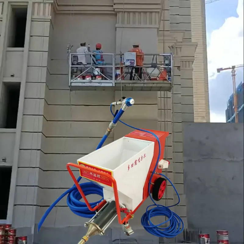 D7-HB380V Hanging Basket Style Cement Plaster Spray Machine Screw Wall Spraying Pump For Construction
D7-HB380V Hanging Basket Style Cement Plaster Spray Machine Screw Wall Spraying Pump For Construction
