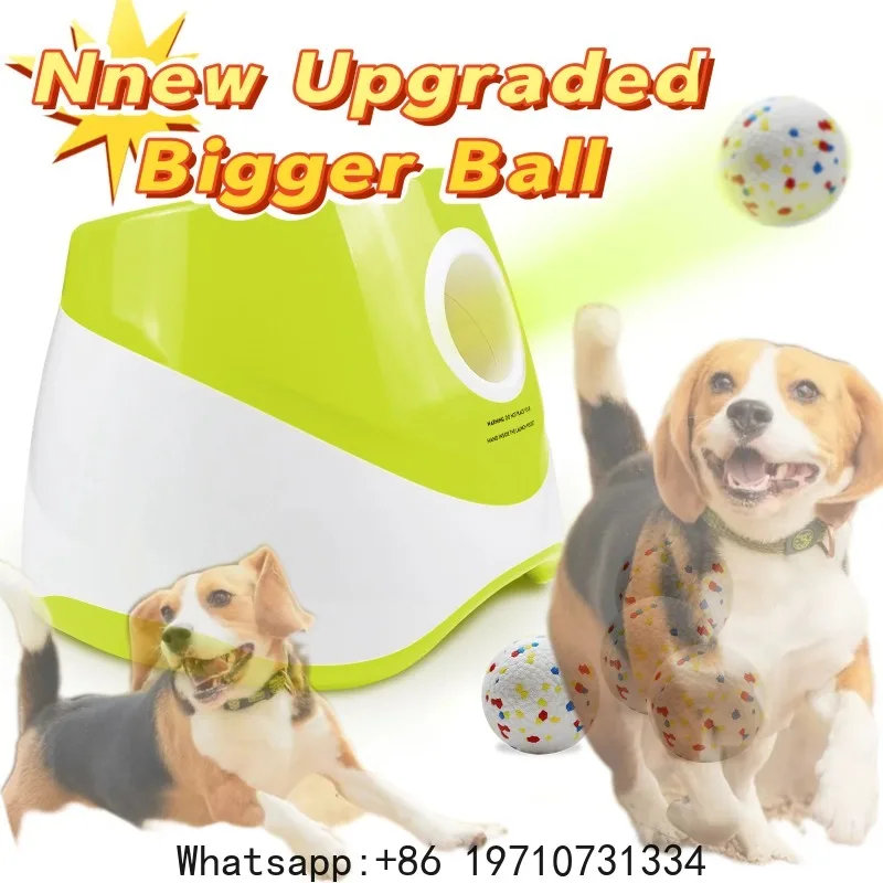 Upgraded Automatic Ball Launcher for Medium/Large Dogs - Rechargeable Tennis Ball Thrower with Interactive Pinball Design | USB
Upgraded Automatic Ball Launcher for Medium/Large Dogs - Rechargeable Tennis Ball Thrower with Interactive Pinball Design | USB
