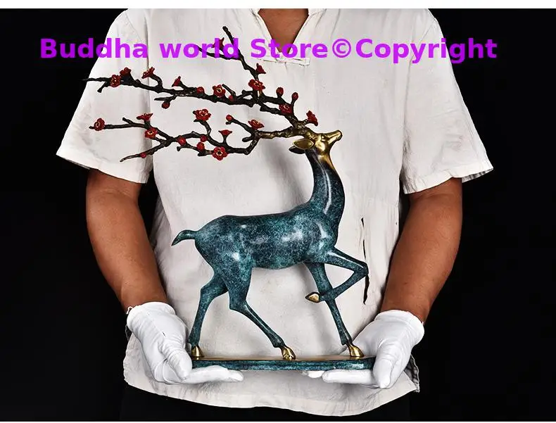 christmas Home store Company SHOP Decor TOP Handmade bronze GOOD LUCK FU GUI plum blossom deer Christmas decor ART Statue
christmas Home store Company SHOP Decor TOP Handmade bronze GOOD LUCK FU GUI plum blossom deer Christmas decor ART Statue