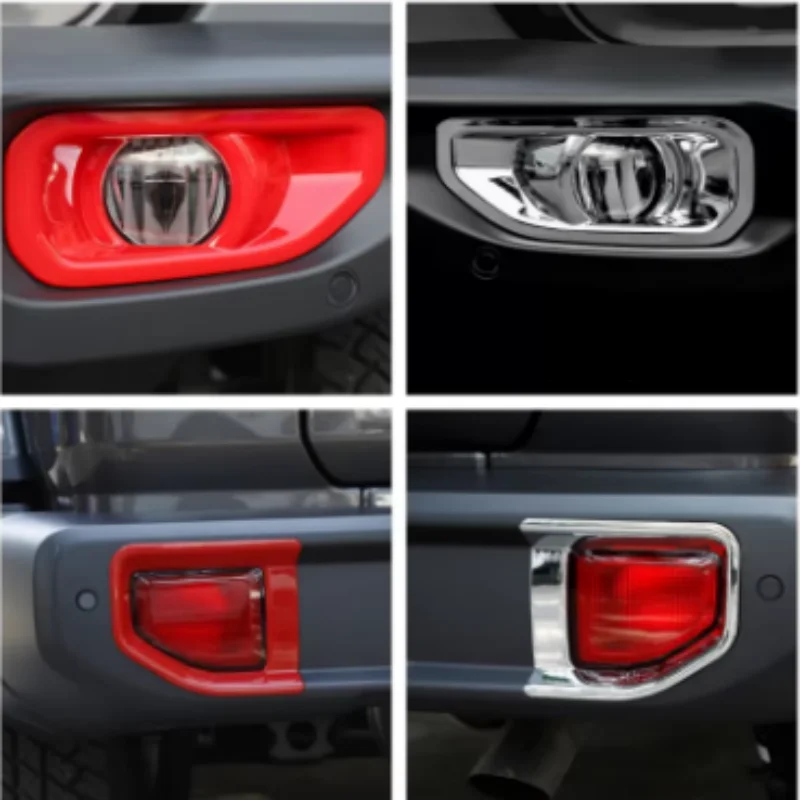 For Jeep Wrangler JL 2018 - 2022 Accessories Front Rear Fog Lights Lamps Eyelid Eyebrow Decoration Cover Trim Styling
For Jeep Wrangler JL 2018 - 2022 Accessories Front Rear Fog Lights Lamps Eyelid Eyebrow Decoration Cover Trim Styling