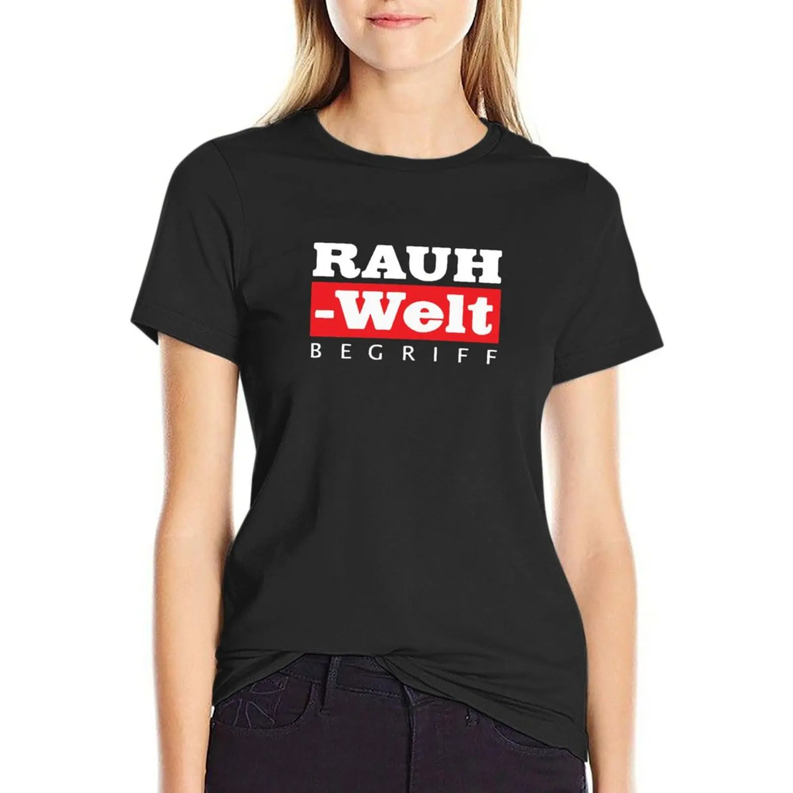 RWB Rauh Welt Begriff T-Shirt Blouse kawaii clothes Short sleeve tee Female clothing Woman fashion
RWB Rauh Welt Begriff T-Shirt Blouse kawaii clothes Short sleeve tee Female clothing Woman fashion