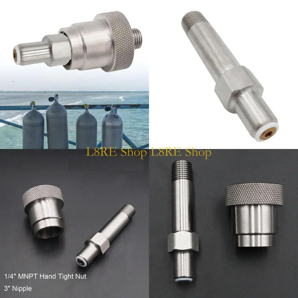 L8RE Precisions Machined Metal Fitting Firefighting Equipment Connector Suitable for Various High Pressure Gas Systems
L8RE Precisions Machined Metal Fitting Firefighting Equipment Connector Suitable for Various High Pressure Gas Systems