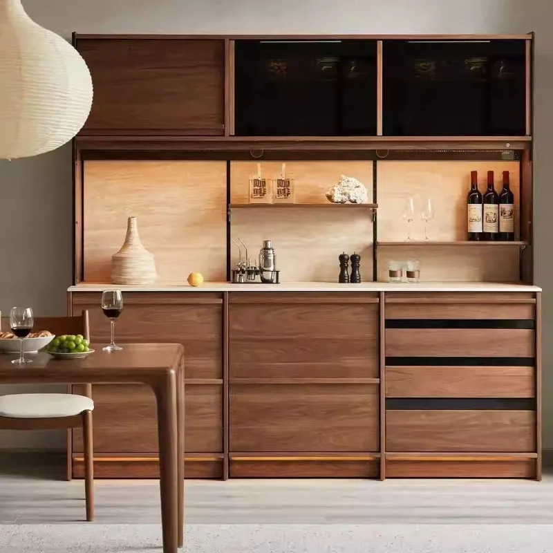 locker against the wall walnut integrated living room solid wood Nordic cabinet storage wine cabinet tea high cabinet
locker against the wall walnut integrated living room solid wood Nordic cabinet storage wine cabinet tea high cabinet
