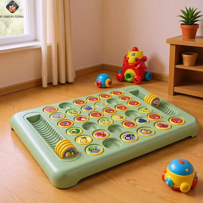 Children's Memory Matching Flip Game, 2-4 Person Board Game, Thinking Training, Parent-Child Interactive Learning Toys
Children's Memory Matching Flip Game, 2-4 Person Board Game, Thinking Training, Parent-Child Interactive Learning Toys