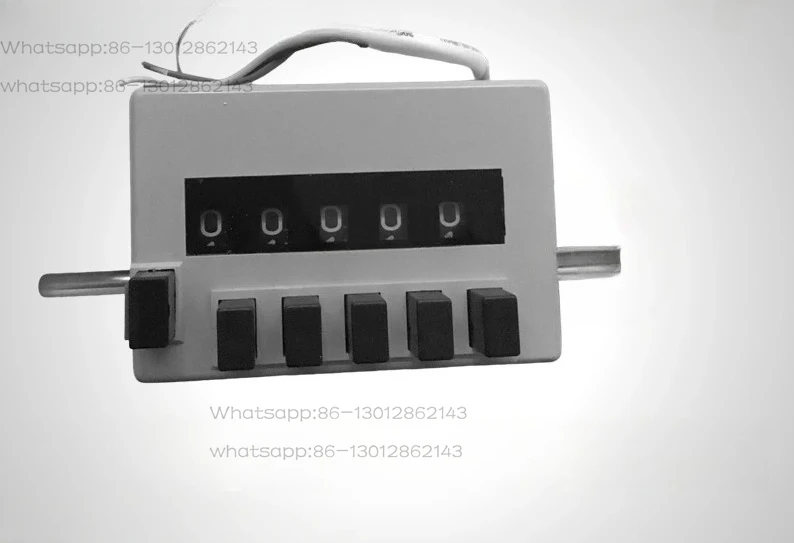 J250-001 Five digit mechanical preselection counter
J250-001 Five digit mechanical preselection counter