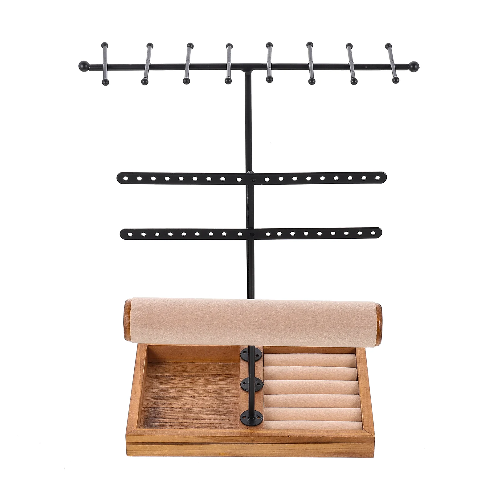 Jewelry Display Stand Rack Decorative Holder Multi-use Necklace Watch Retro Earring
Jewelry Display Stand Rack Decorative Holder Multi-use Necklace Watch Retro Earring