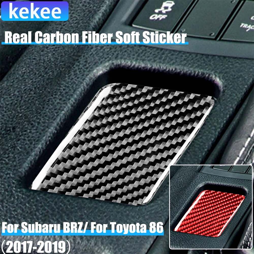 Real Carbon Fiber Car Accessories Center Console Panel Cover Soft Sticker For Subaru BRZ Toyota 86 GT86 2017 2018 2019
Real Carbon Fiber Car Accessories Center Console Panel Cover Soft Sticker For Subaru BRZ Toyota 86 GT86 2017 2018 2019