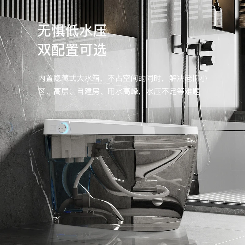 New Little Whale Toilet: Fully Automatic, All-In-One, Innovative Three-Shield Purification Toilet
New Little Whale Toilet: Fully Automatic, All-In-One, Innovative Three-Shield Purification Toilet