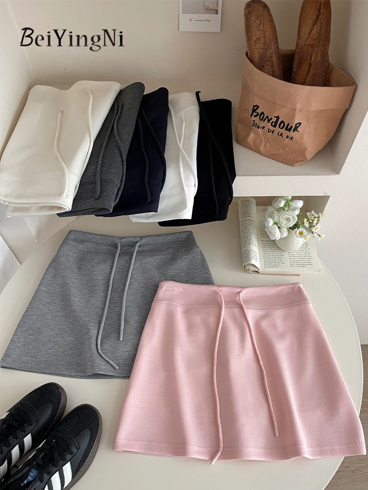 Beiyingni Kpop Chic Short Skirts Women Solid Color Casual Sports Mini Pencil Skirt Female 2026 Summer Hotgirls Pack Hip Skirt
Beiyingni Kpop Chic Short Skirts Women Solid Color Casual Sports Mini Pencil Skirt Female 2026 Summer Hotgirls Pack Hip Skirt