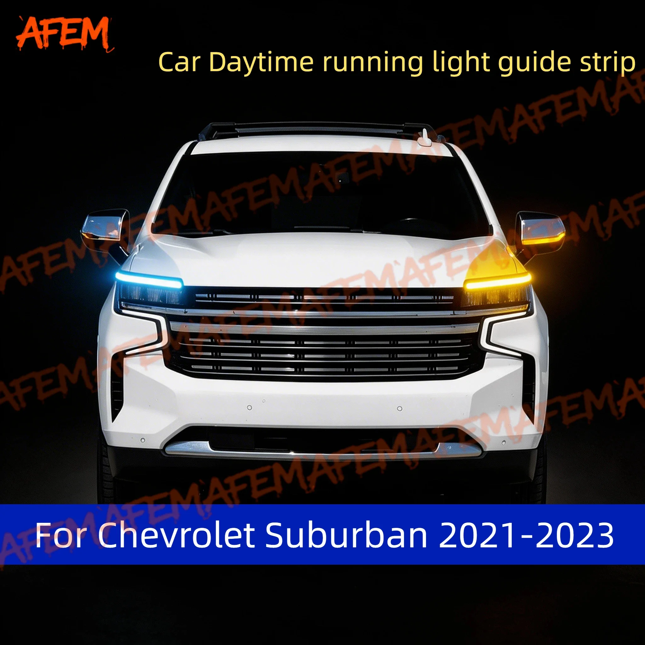 2Pcs For Chevrolet Suburban 21-23 12V Led Guide Strip Headlight For Car Daytime Running Lights Turn Signal DRL Car Modification
2Pcs For Chevrolet Suburban 21-23 12V Led Guide Strip Headlight For Car Daytime Running Lights Turn Signal DRL Car Modification