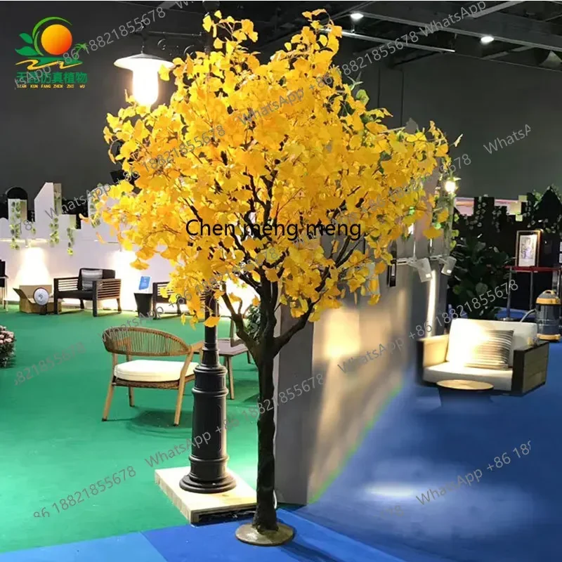 Simulation ginkgo tree indoor fake plant decoration glass fake garden landscaping simulation ginkgo tree
Simulation ginkgo tree indoor fake plant decoration glass fake garden landscaping simulation ginkgo tree