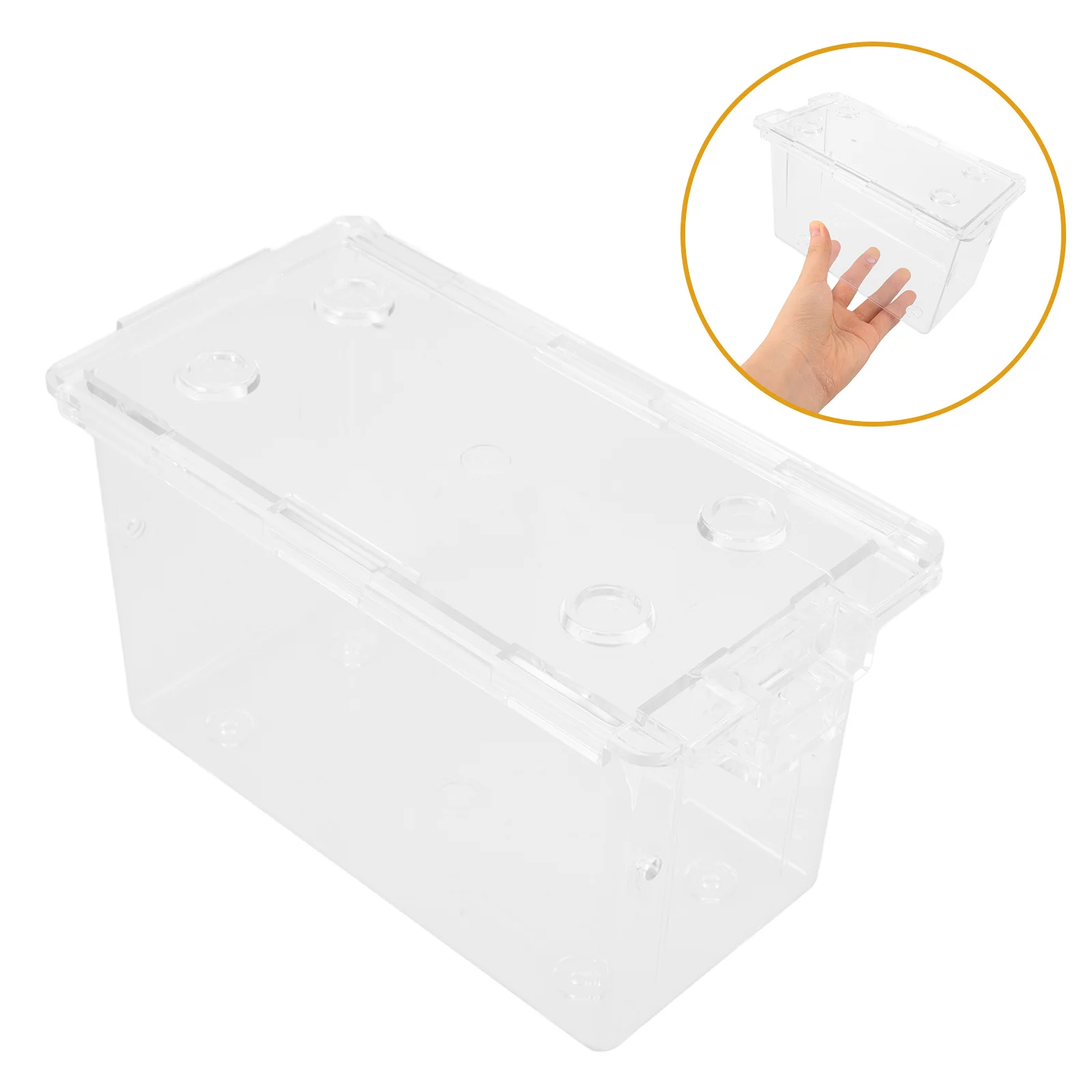 Plastic Card Organizer Transparent Storage Box Portable Small Case for Trading Card Holder Collector
Plastic Card Organizer Transparent Storage Box Portable Small Case for Trading Card Holder Collector
