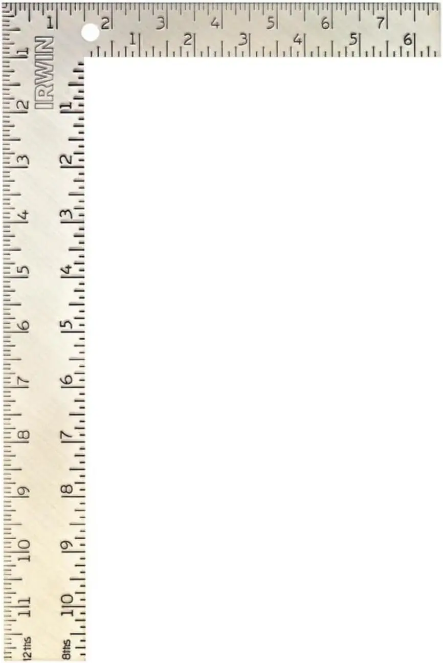 Carpenter Square 8x12 Inch with Multiple Scales for Woodworking and Framing
Carpenter Square 8x12 Inch with Multiple Scales for Woodworking and Framing