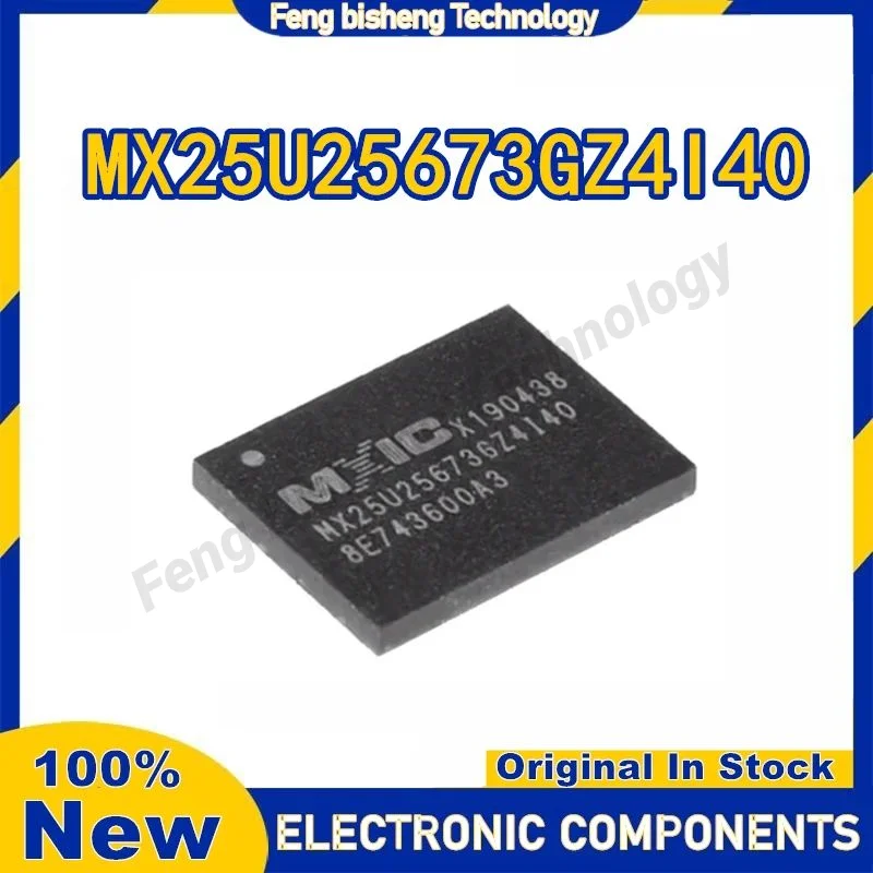 Новый и оригинальный MX25U25673GZ4I40 MX25U25673GZ4140 MX25U25673 6 мм * 8 мм QFN-8
Новый и оригинальный MX25U25673GZ4I40 MX25U25673GZ4140 MX25U25673 6 мм * 8 мм QFN-8