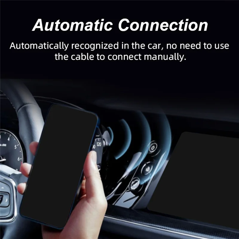 ABMK Wireless Carplay 2 In 1 Box Plug And Play Fashionable Portable Carplay Android Auto AI 5Ghz Wifi5 Transmission Speed
ABMK Wireless Carplay 2 In 1 Box Plug And Play Fashionable Portable Carplay Android Auto AI 5Ghz Wifi5 Transmission Speed